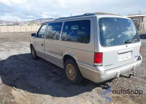 1995 Chrysler Town & Country из США, поврежденный, VIN 1C4GH54L7SX527343